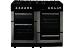 Bush BCYU100DFSS Dual Fuel Range Cooker- S/Steel/Ins/Del/Rec